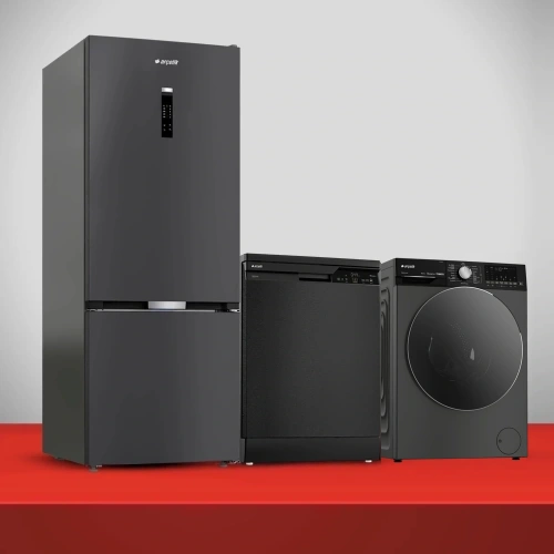 Arçelik Modern Siyah Çeyiz Paketi (270475 EA- A 710 SI- 10140 MP OG)