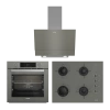 Arçelik Inox Çizgi Ankastre Set