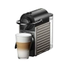 Nespresso C66T Pixie Titan + Aeroccino 3 Bundle Kahve Makinesi, Gri
