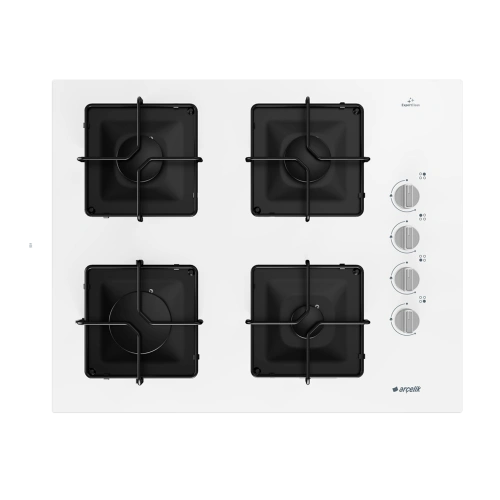 Arçelik OCD K 651 EB Beyaz Cam Ankastre Ocak