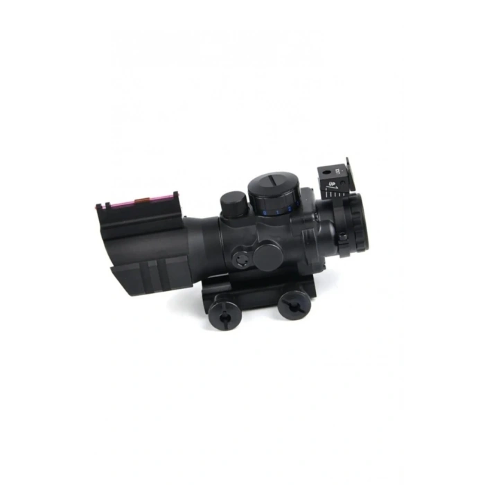 4x32 Kırmızı Işıklı Av Dürbünü 4x32 Nişangah