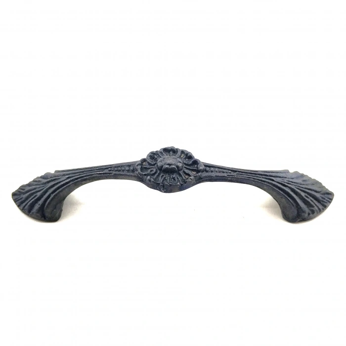 Antika Tarz Dekoratif Pirinç Göz Mobilya Kulbu - 21x127 Mm, Oksit