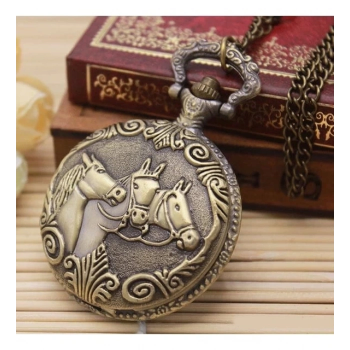 At Büstü Köstekli Saat Alk2611