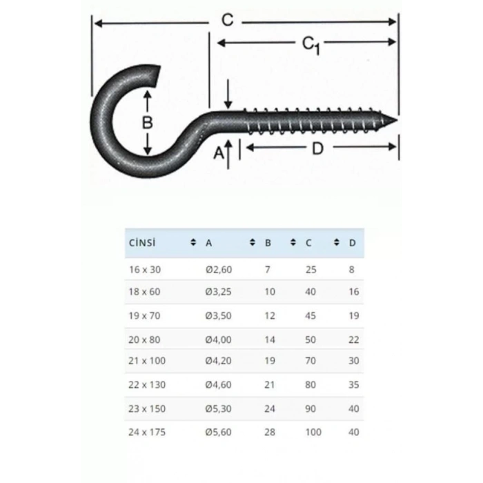 BA2080 20X80 Açık Piton 10 Adet