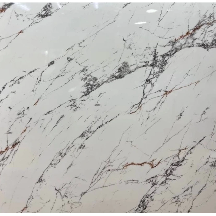 Beyaz Mermer Desenli Yapışkanlı Kaplama Kağıdı  Büyük Boy 5 Metre