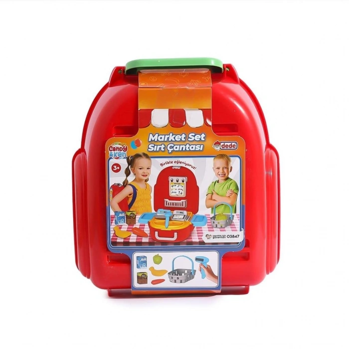 Mey İthalat® 03847 CANDY MARKET SIRT ÇANTASI