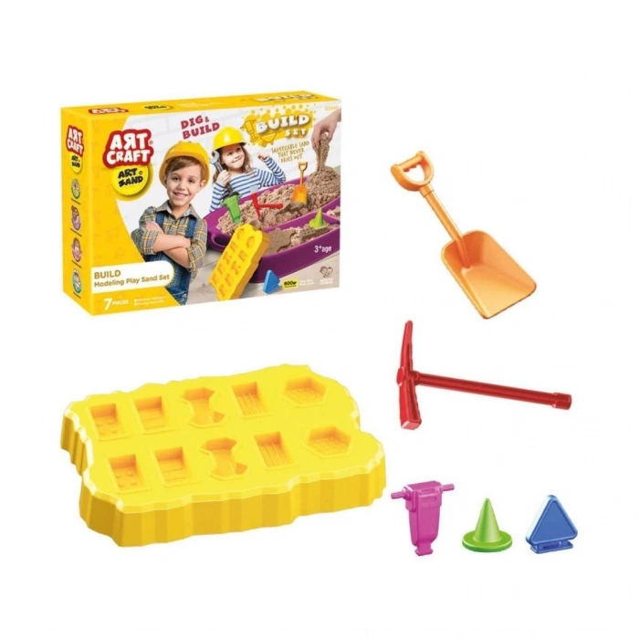 BFS   03949 Artsand İnşaat Kum Seti 600 gr -Fentoys