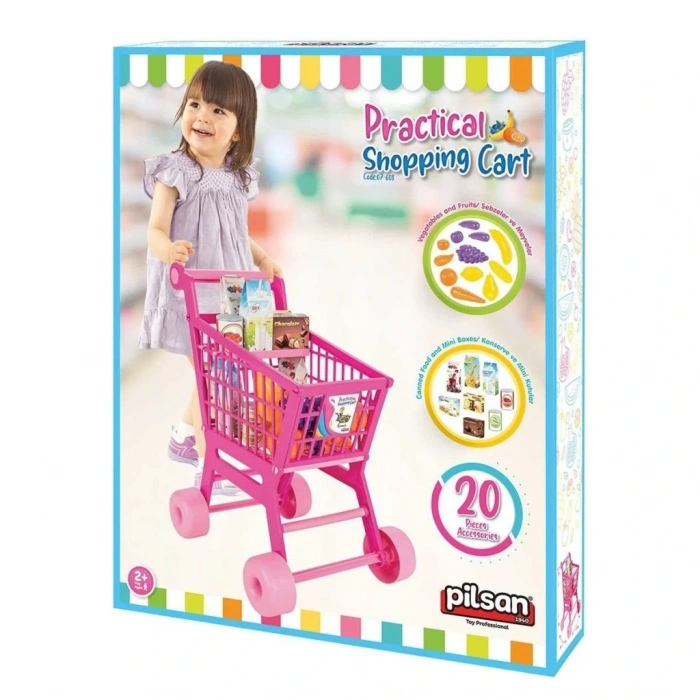 BFS  07 608 Pratik Market Arabası - Oyuncak