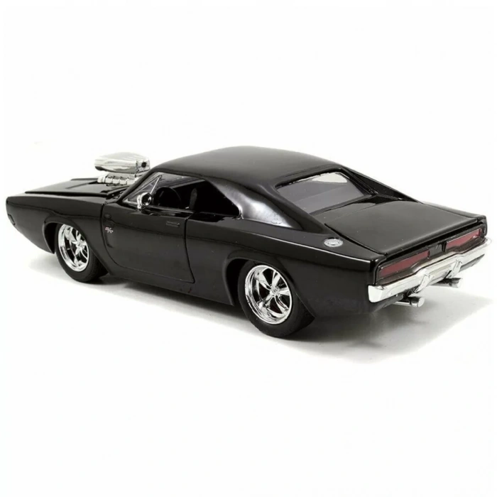BFS  1:16 Fast & Furious 1970 Kumandalı Doms Dodge Charger R/T Turbo Araba