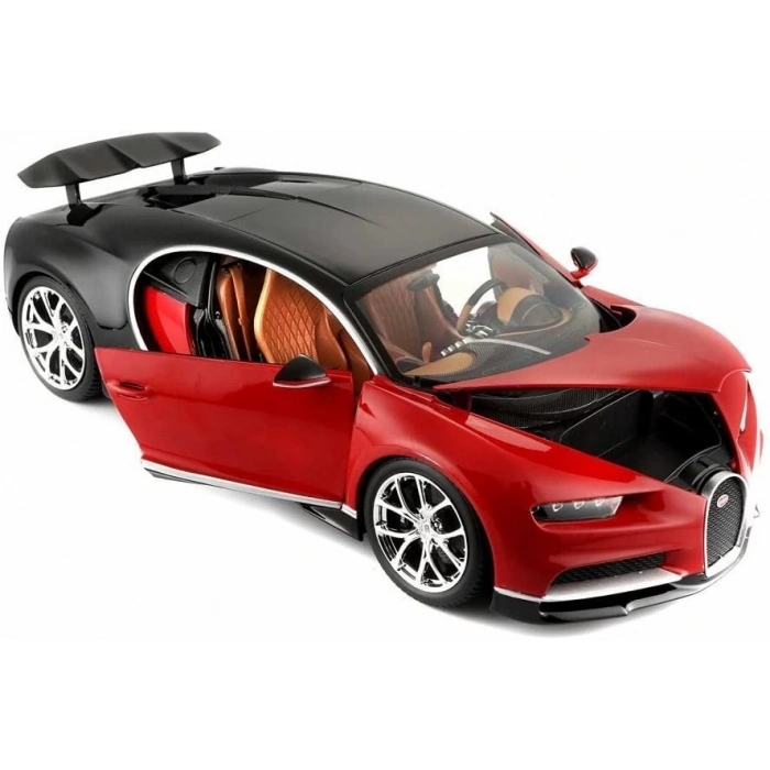 BFS 1:18 Bugatti Chiron Kırmızı Model Araba