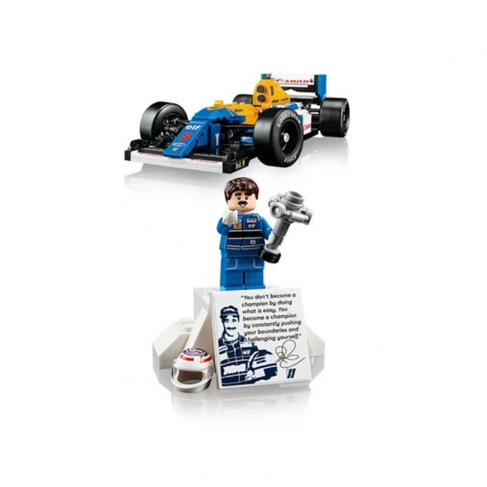 BFS   10353 Lego icons Williams Racing FW14B ve Nigel Mansell 10353 parça +18 yaş