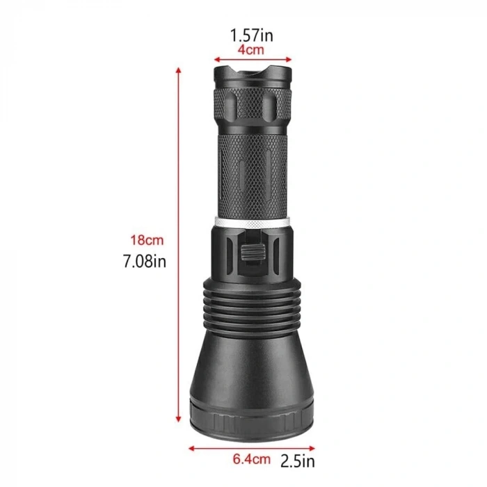 BFS 1200 Lümen Profesyonel Şarjlı El Feneri  Wt-655