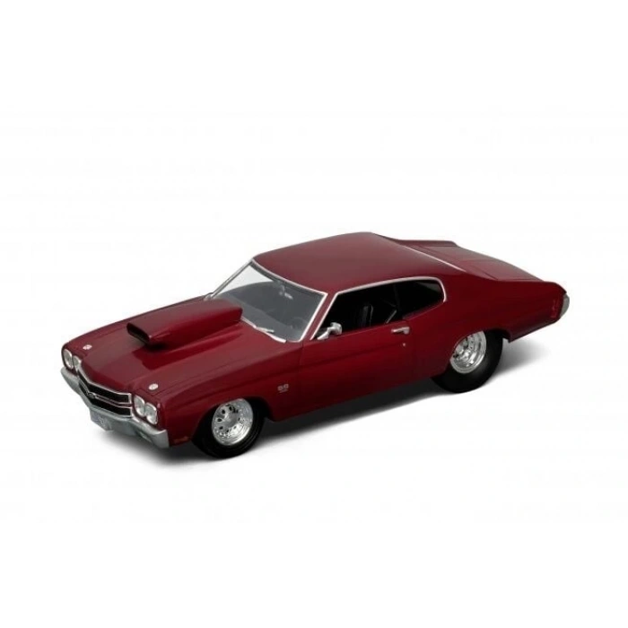 BFS  12537 WELLY 1 18 1970 CHEVROLET CHEVELLE