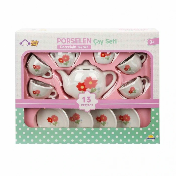 BFS 1501 Porselen Çay Seti 13 Parça -Sunman