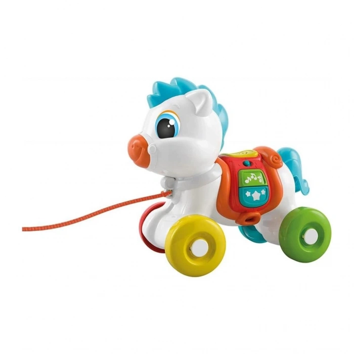 BFS  17812 Baby Clementoni - Çek Çek Pony