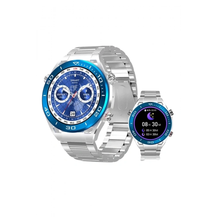 BFS 2025 Model Yuvarlak Ekran Android ve İOS Uyumlu GPS Takibi Yapabilen Akıllı Saat