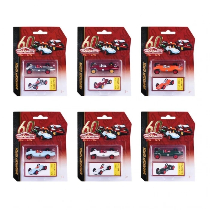 BFS   212054103 Majorette Anniversary Edition First Ever 6-asst