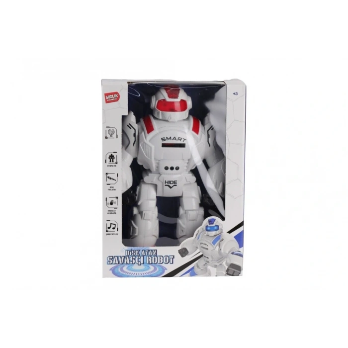 BFS  27115 Kumandalı Disk Atan Süper Robot -Birliktoys