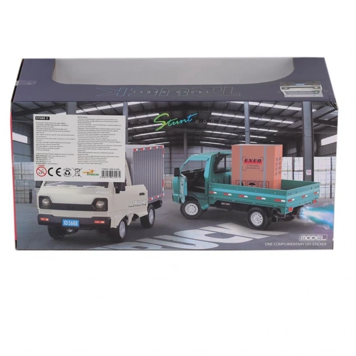 BFS  3688-G148A Şarjlı Kumandalı Duman Atan Kamyon