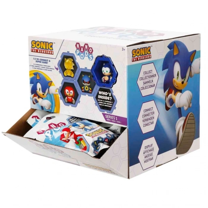 BFS  402785 SUN-WST-FİGÜR SONIC NANO PODS SÜRPRİZ PAKET SONIC 24D
