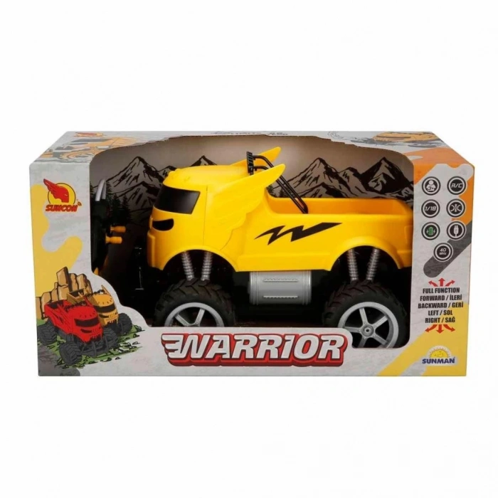 BFS   4677 1:18 Suncon Warrior USB Şarjlı Uzaktan Kumandalı Araba 28 cm