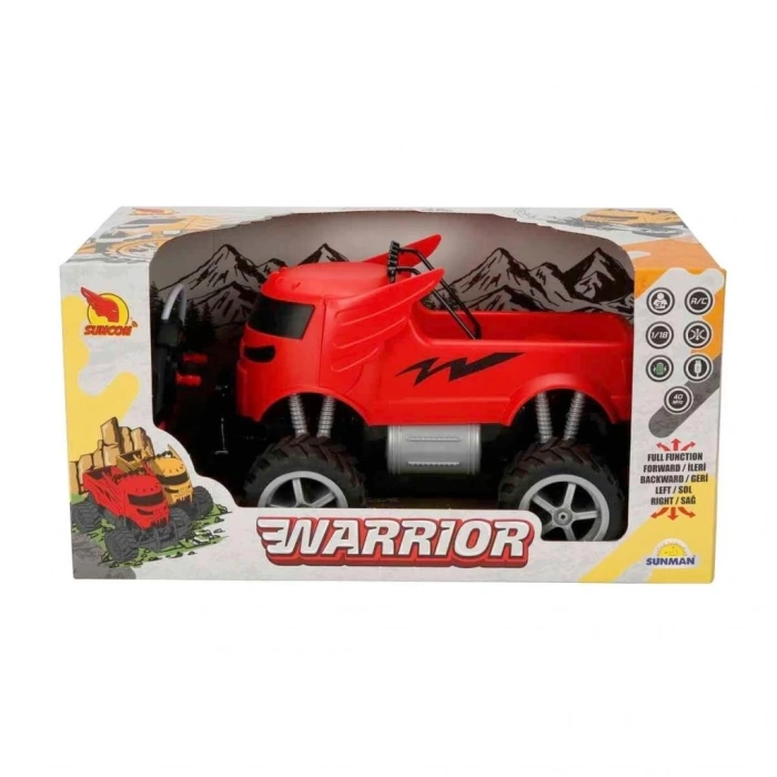 BFS   4677 1:18 Suncon Warrior USB Şarjlı Uzaktan Kumandalı Araba 28 cm