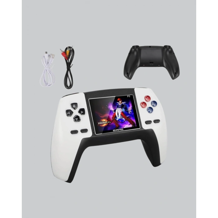 BFS 520 Klasik Oyunlu P5™ ControllerView Retro Konsol – Şarjlı, AV Giriş Destekli, Ergonomik Tasarım