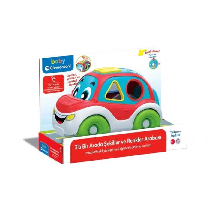 BFS   64600 Baby Clementoni - Bultak Araba +9 ay