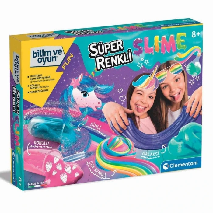 BFS 64812 Süper Renkli Slime - Bilim ve Oyun +8 yaş