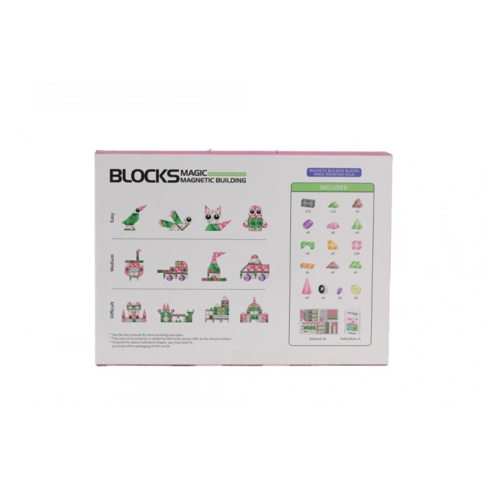 BFS 6602 MANYETİK PUZZLE 124 PARÇA