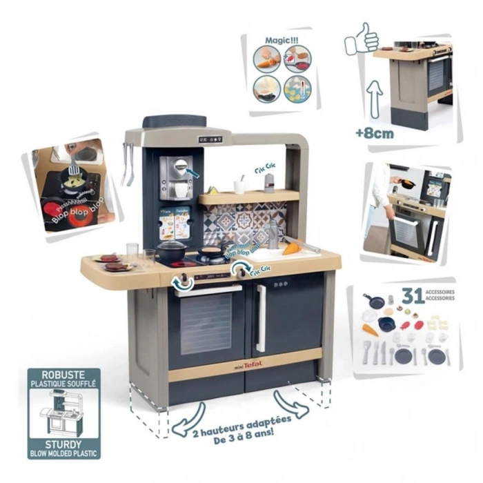 Mey İthalat® 760031208 Smoby  Evolutive Mutfak