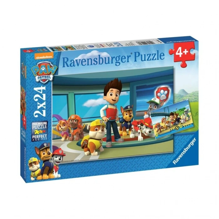 BFS   90853 Paw Patrol 2x24 parça Ravensburger Puzzle