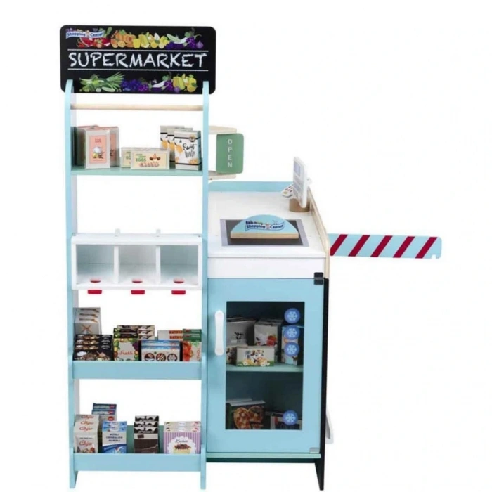 BFS Ahşap Süpermarket Oyun Seti