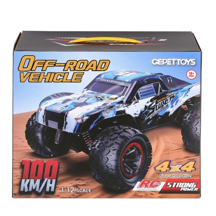 BFS   AJ22-20 Kumandalı 1:12 70 km/h Off Road Araba 4x4