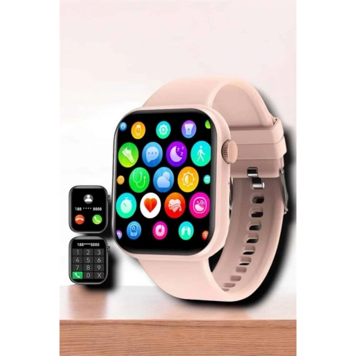 BFS Akıllı Saat 44mm Çelik Kasa, OLED Ekran ve Gelişmiş Sağlık Takibi