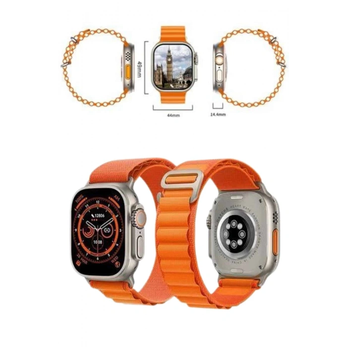 BFS Akıllı Saat Amoled Ekran Bluetooth Bağlantılı Özel Tasarım Unısex