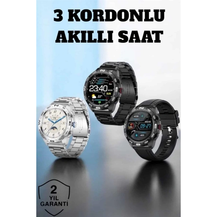 BFS Akıllı Saat Arama Cevaplayan Titreşim Özelliğiyle Bildirim Görebilen