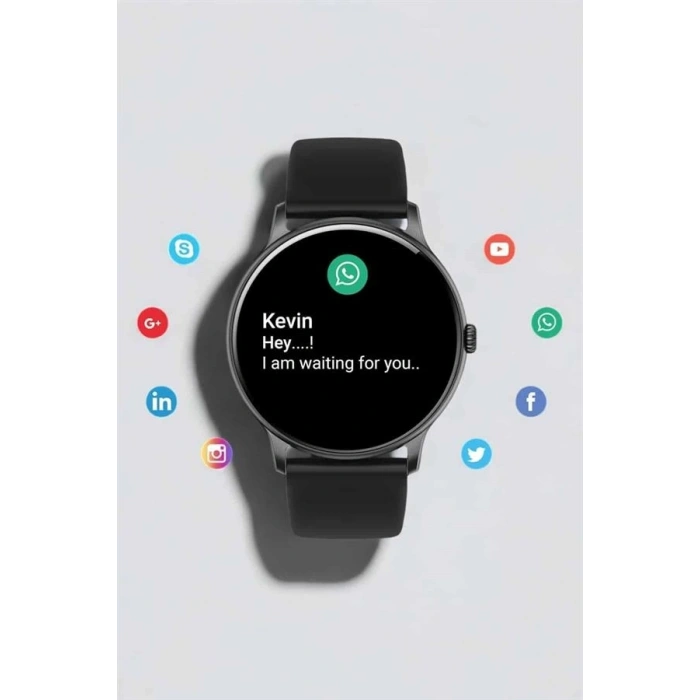 BFS Akıllı Saat Çok Fonksiyonlu Sesli Görüşme NFC Uyumlu Amoled Ekran