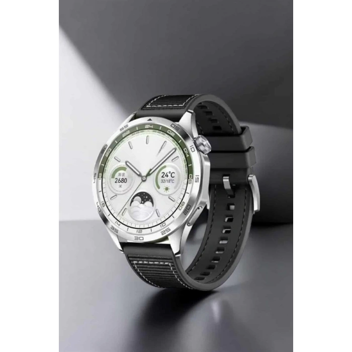 BFS Akıllı Saat Metal Kordonlu GPS ve NFC Uyumlu Arama Cevaplayan