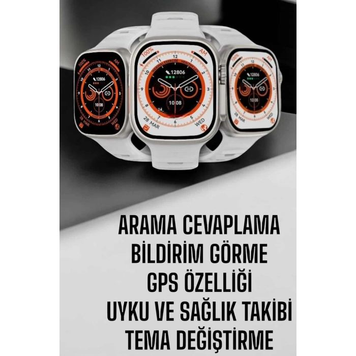 BFS Akıllı Saat Nabız Ölçebilen Yeni Nesil GPS ve Adımsayar Özelliği