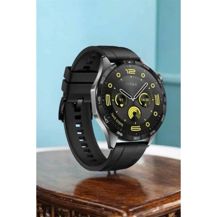 BFS Akıllı Saat Titreşimli Pusula Nabız ve Tansiyon Ölçer NFC Uyumlu