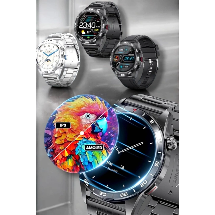 BFS Akıllı Saat Uyku Ve Sağlık Takibi Bildirim Görme Arama Cevaplama