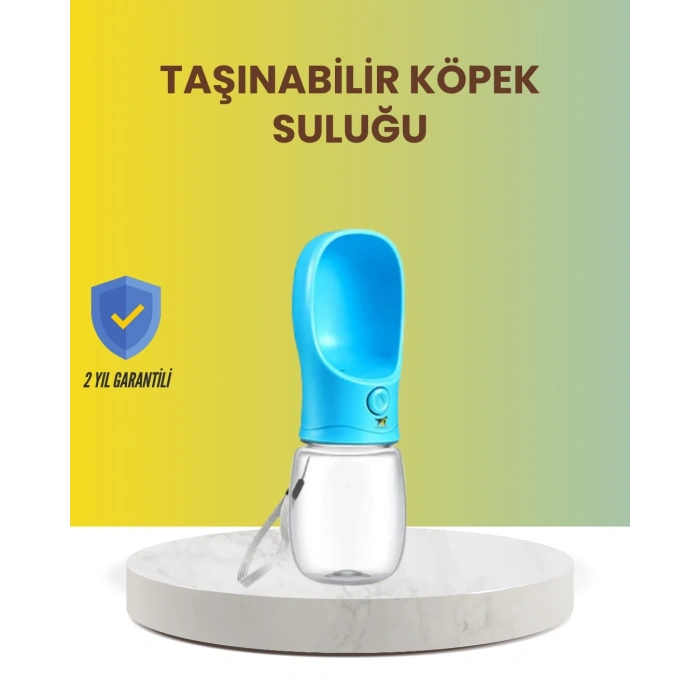 BFS Akıllı Su Akış Kontrollü Köpek Su Matara Taşınabilir Gezdirme Şişesi