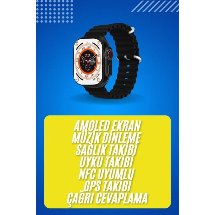 BFS Android ve İOS Uyumlu Arama Konuşma Yapabilen Akıllı Saat