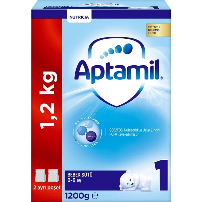 BFS   Aptamil Bebek Sütü Maması No1 0-6 Ay 1200 Gr