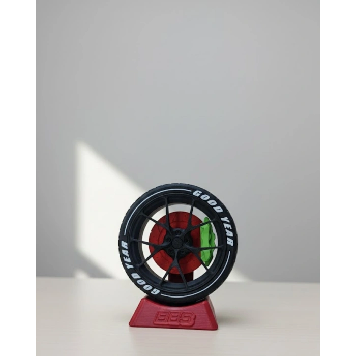 BFS Araba Tutkunlarına Özel Jant Tasarımlı Ofis Masa Dekoru