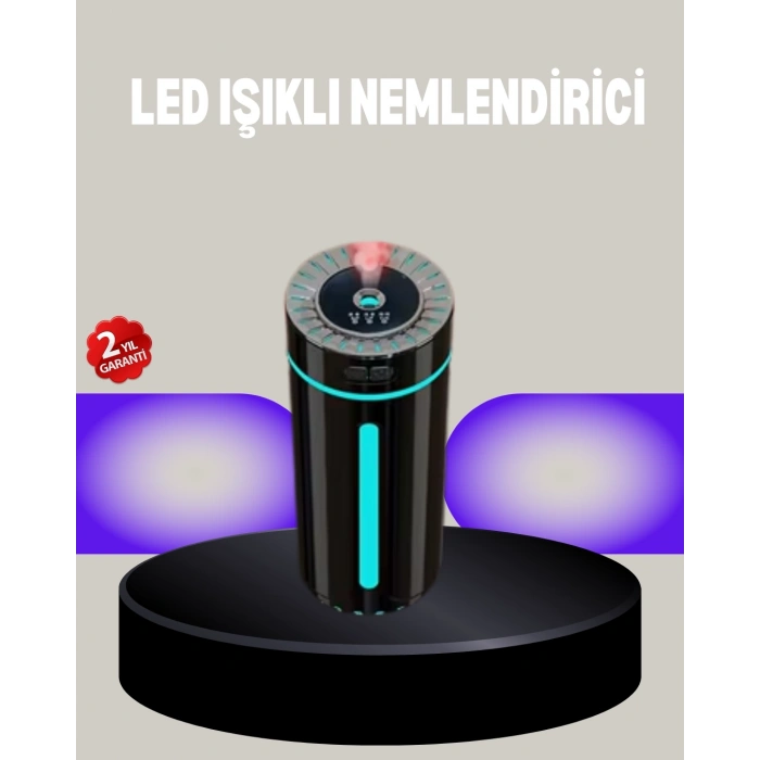 BFS Aromaterapi Özellikli Ultrasonik Hava Nemlendirici LED Atmosfer Işığı