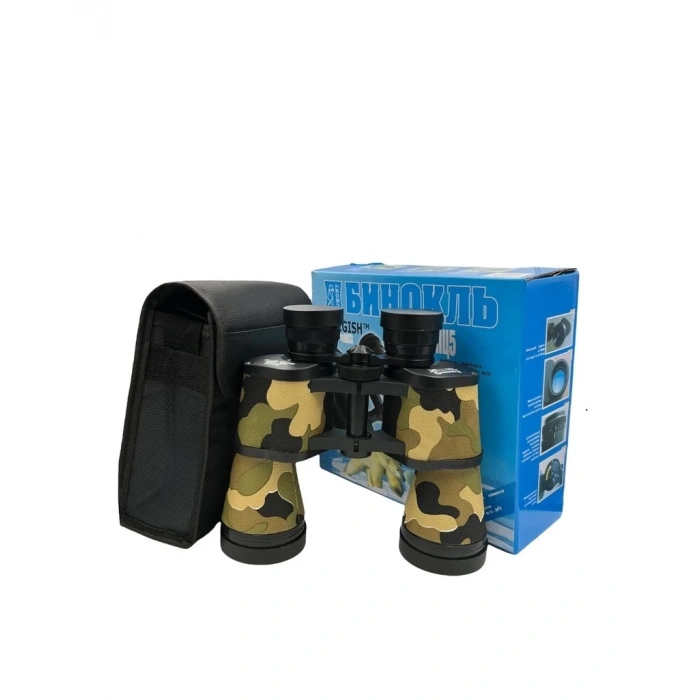 BFS Baigish 20x50 Rus Model Kamuflaj Dürbün, Süper Kalite 1000m/56m