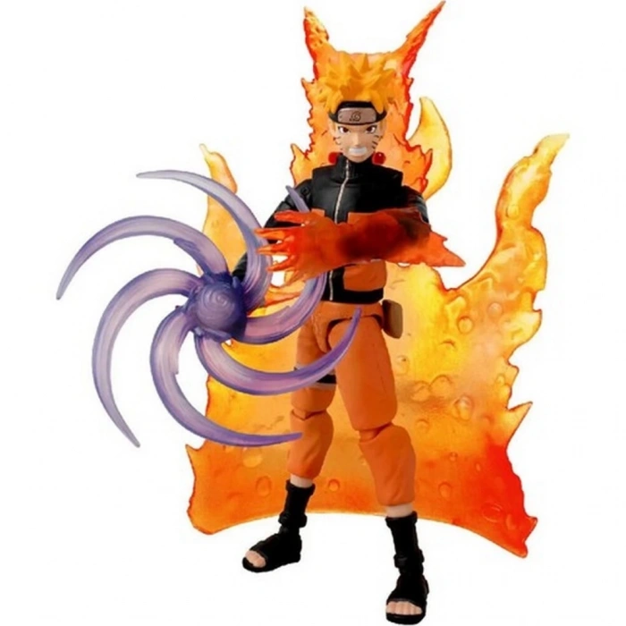 BFS   Bandai Naruto Anime Heroes Naruto Uzumaki Figür ve Aksesuar Seti 16 cm