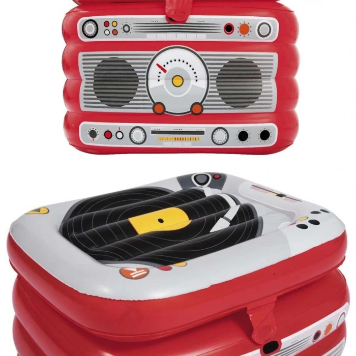 BFS   Bestway Retromusic Portatif Şişme Buzdolabı 31 Litre